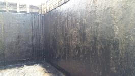 איטום מרתף בהתזה - ביצוע של חברת האיטום "האחים תמם"